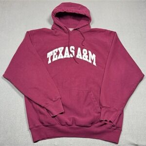 Texas A&M Hoodie Steve & Barrys Maroon Pullover XL NCAA College Sweatshirt
